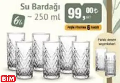 GLASS İN LOVE SU BARDAĞI